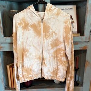 Vuori  zip jacket size small tie dye